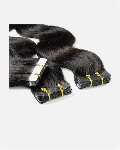 echthaar extensions schwarz|Haarextensions ️ online kaufen 